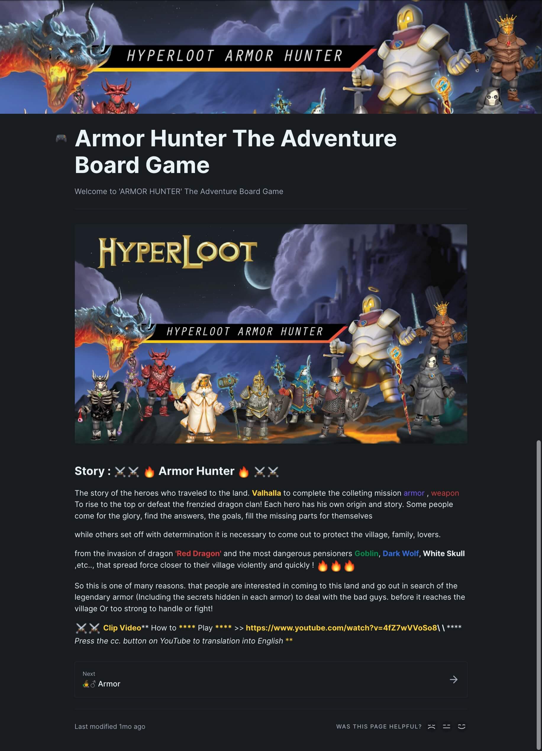 HyperLoot | Card Game Design Contest | Armor Hunter